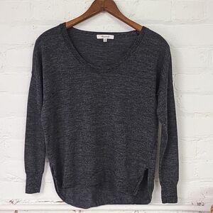 MADEWELL 100%Merino Wool Grey Oversized/ Loose Sweater Size XXS/S